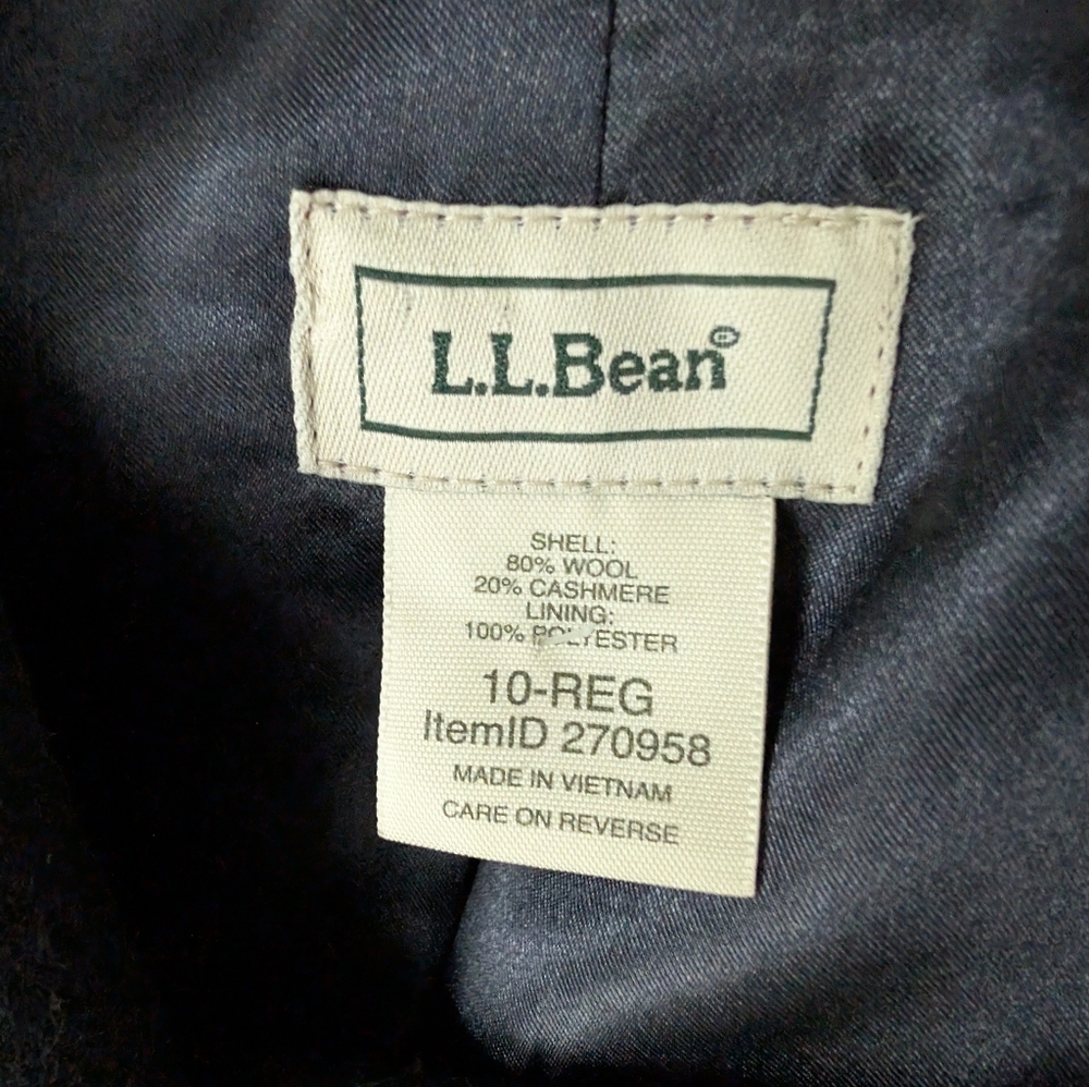 L.L.Bean wool blazer - Picture 3 of 4